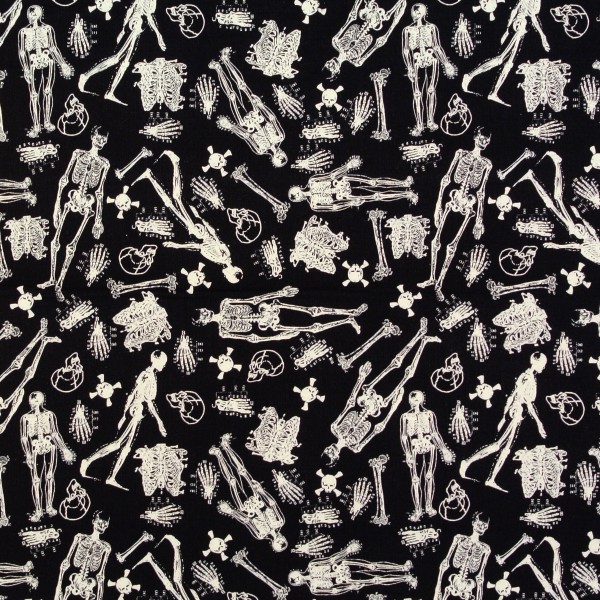 Halloween Glow in the Dark Shriek Anatomie Skelett
