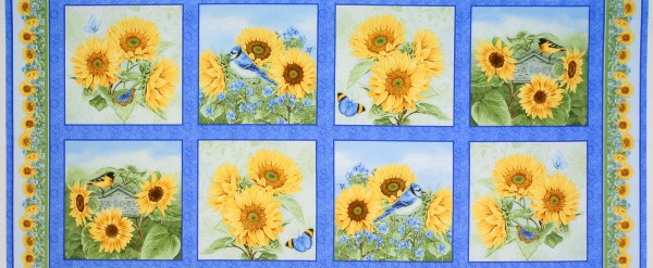 Sonnenblumen Sunflower Garden Garten Panel Webware