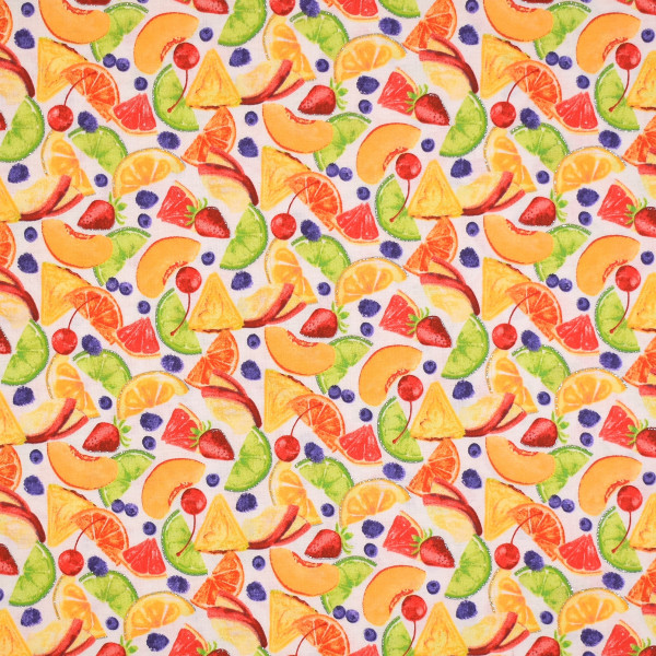 Patchworkstoffe Obst Südfrüchte Mixologie Webware