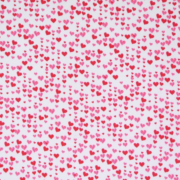 Patchworkstoff "Love Letters" Liebe Herzen Herzchen