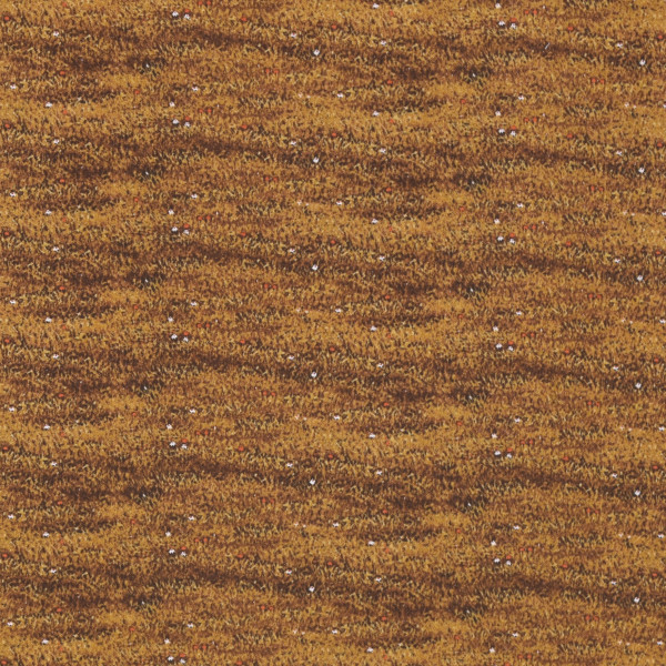 Sale Patchworkstoff Gras Pflanzen Blumen braun Webware