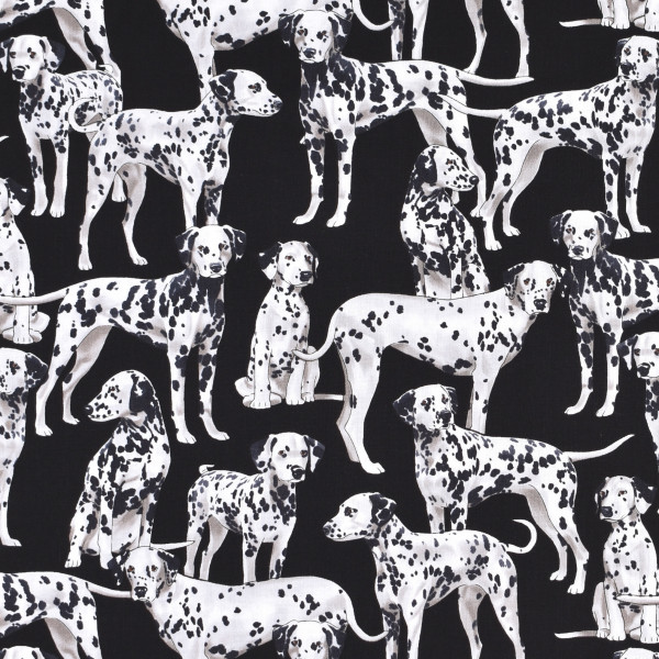 patchworkstoff hunde dalmatiner timeless 30