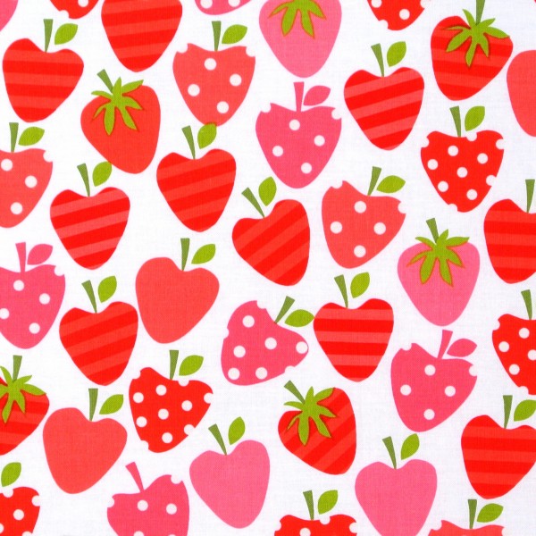 Erdbeeren auf Weiss Ann Kelle Obst