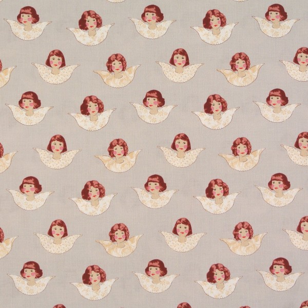 Tilda Patchworkstoff Engel hellbeige "Old Rose"