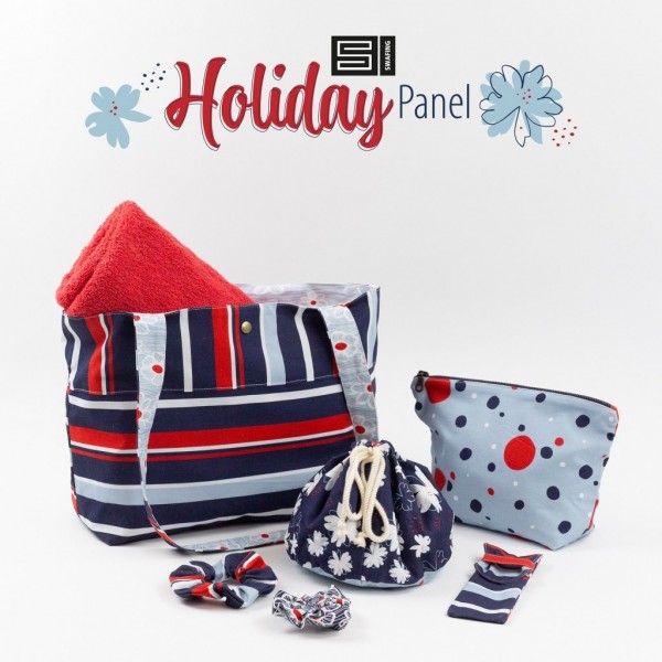Holiday Panel Swafing DIY Strandtasche Canvas Sommer