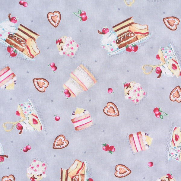 0,70 m Afternoon Delight Cupcakes Backen grau