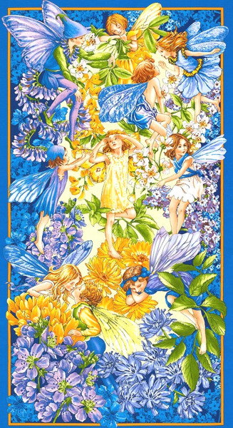 Flower Fairies Dusk Fairies Elfen Panel