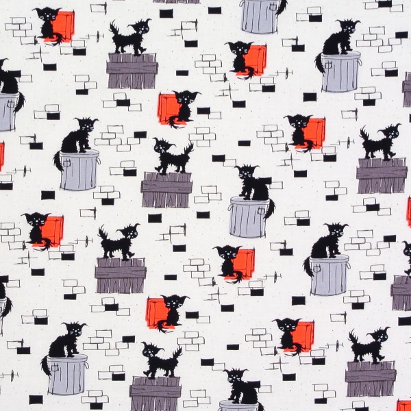 Rouge et Noir freche Katzen