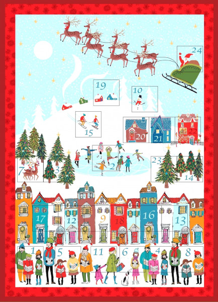 SALE Adventskalender DIY Wonderland Weihnachten
