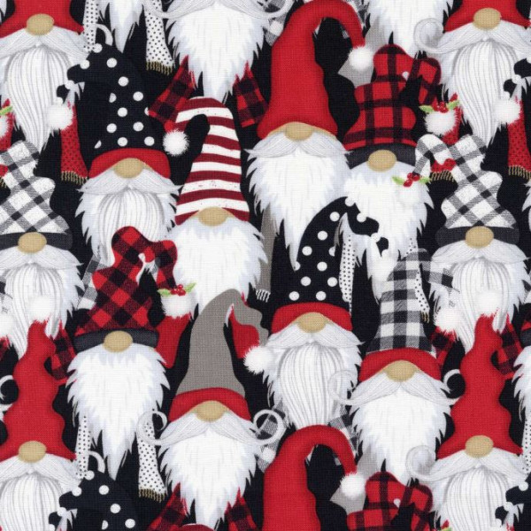 Weihnachten Patchwork Wichtel Gnome Antics