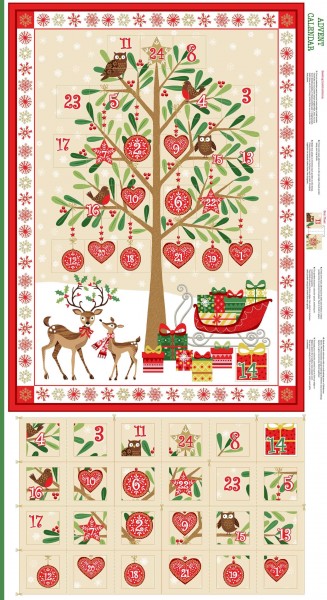 SALE Adventskalender DIY Traditional Baum Weihnachten