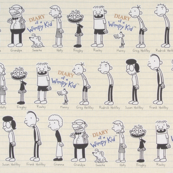 Kaufman Diary of a Wimpy Kids beige