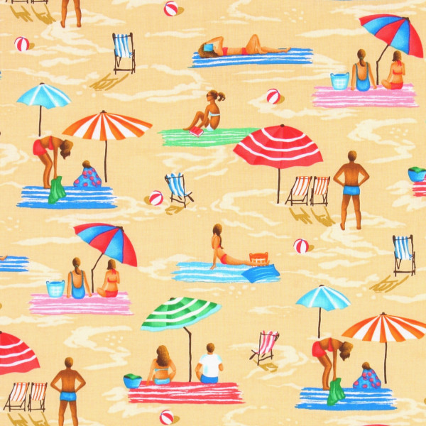 patchworkstoff sommer meer baden sun and fun michael miller 30