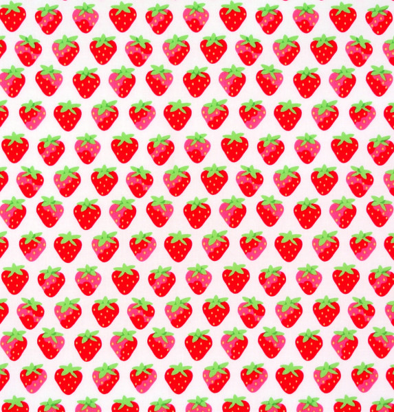 Lakehouse Erdbeeren auf Weiss Obst