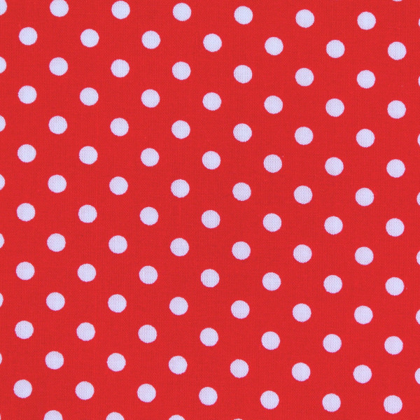 patchworkstoff punkte basic pimatex rot robert kaufman detail