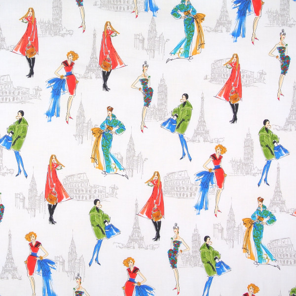 Robert Kaufman City Chic Mode bunt